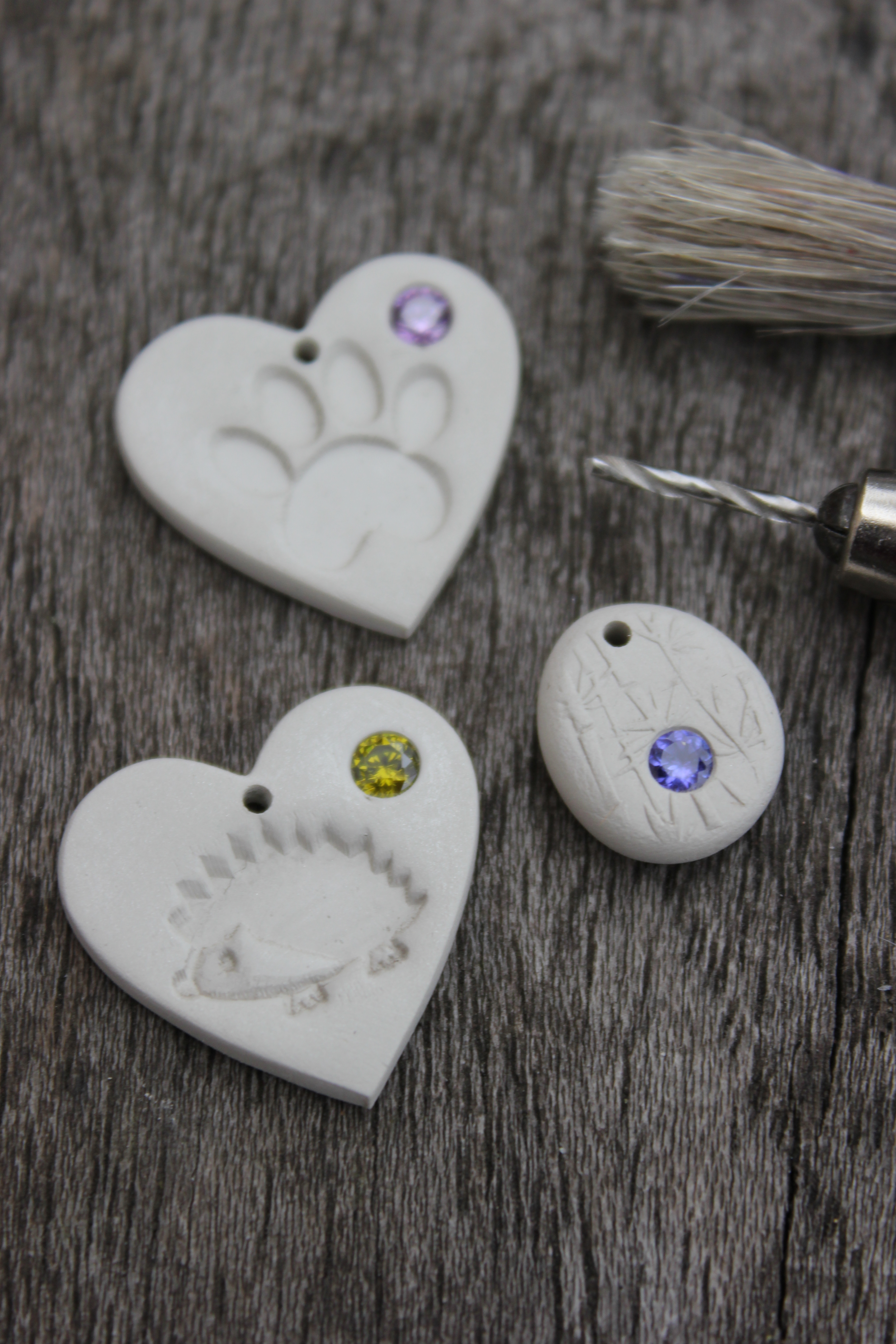 Making jewellery by Little Silver Hedgehog